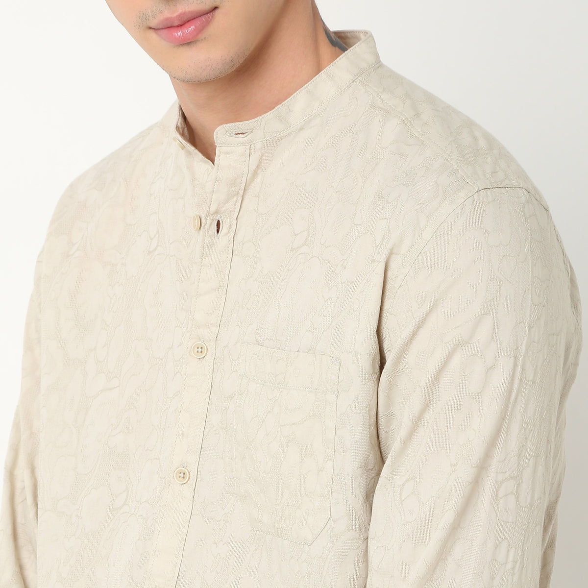 Regular Fit Structured Shirt