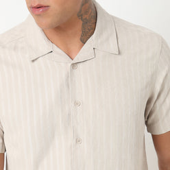 Slim Fit Striped Shirt