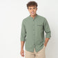 Regular Fit Solid Shirt