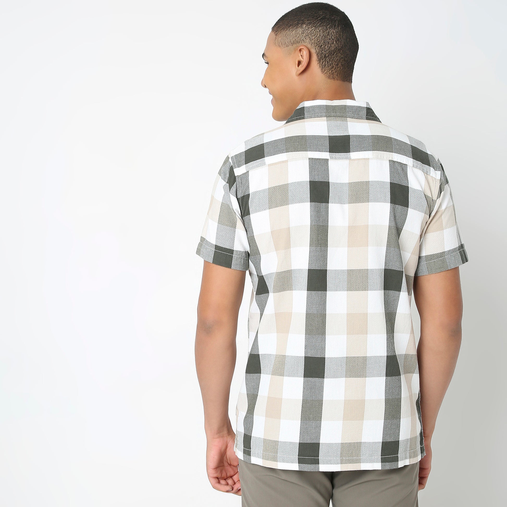 Regular Fit Checkered Shirt
