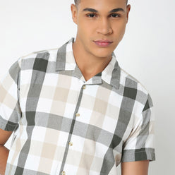 Regular Fit Checkered Shirt