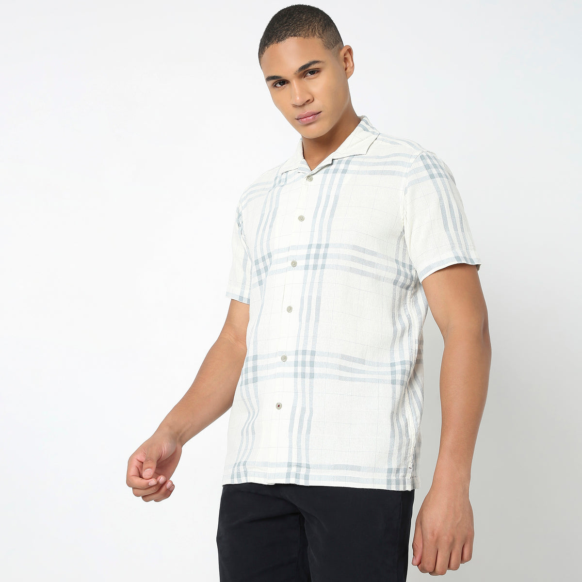 Regular Fit Checkered Shirt
