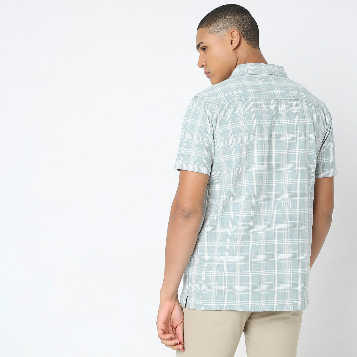 Regular Fit Checkered Shirt