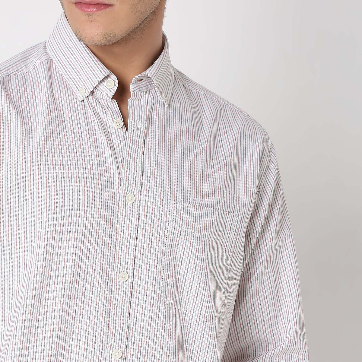 Regular Fit Striped Shirt