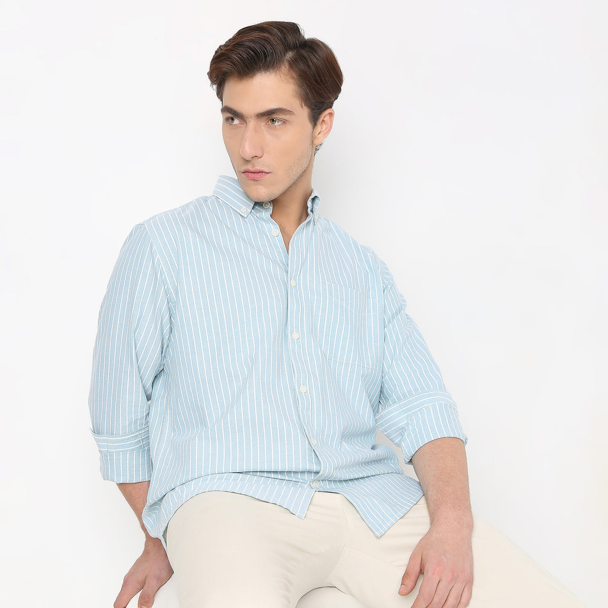 Regular Fit Striped Shirt