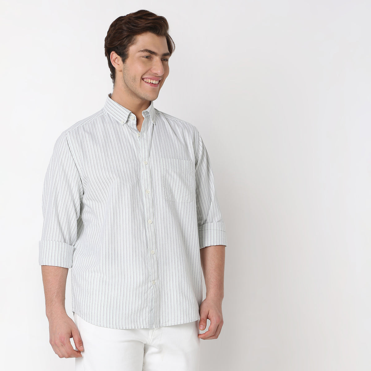 Regular Fit Striped Shirt