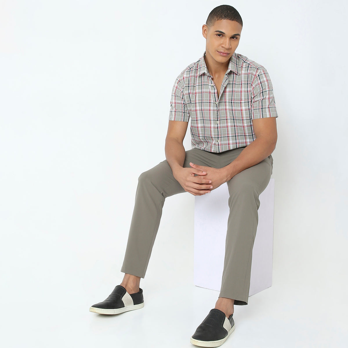 Regular Fit Checkered Shirt