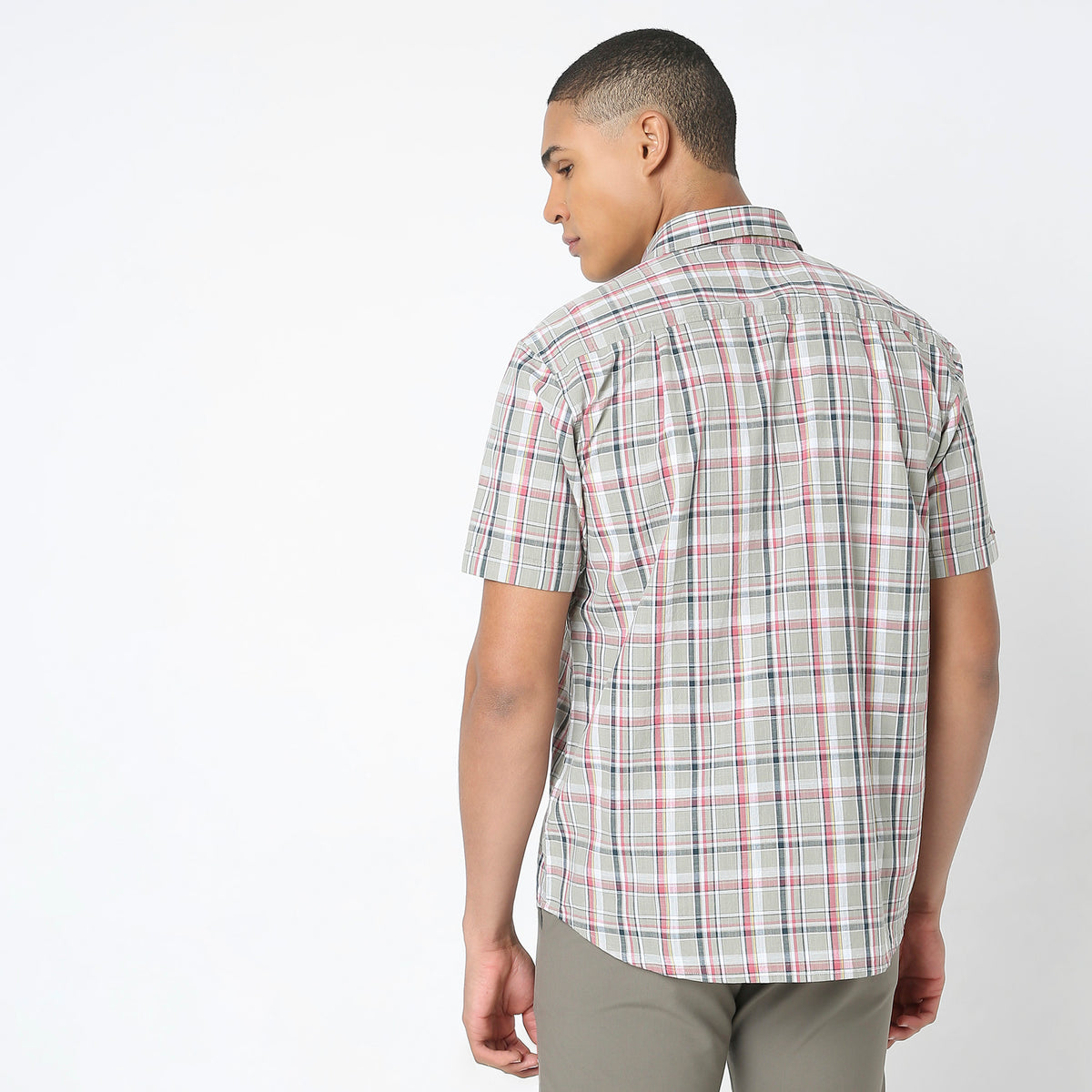 Regular Fit Checkered Shirt