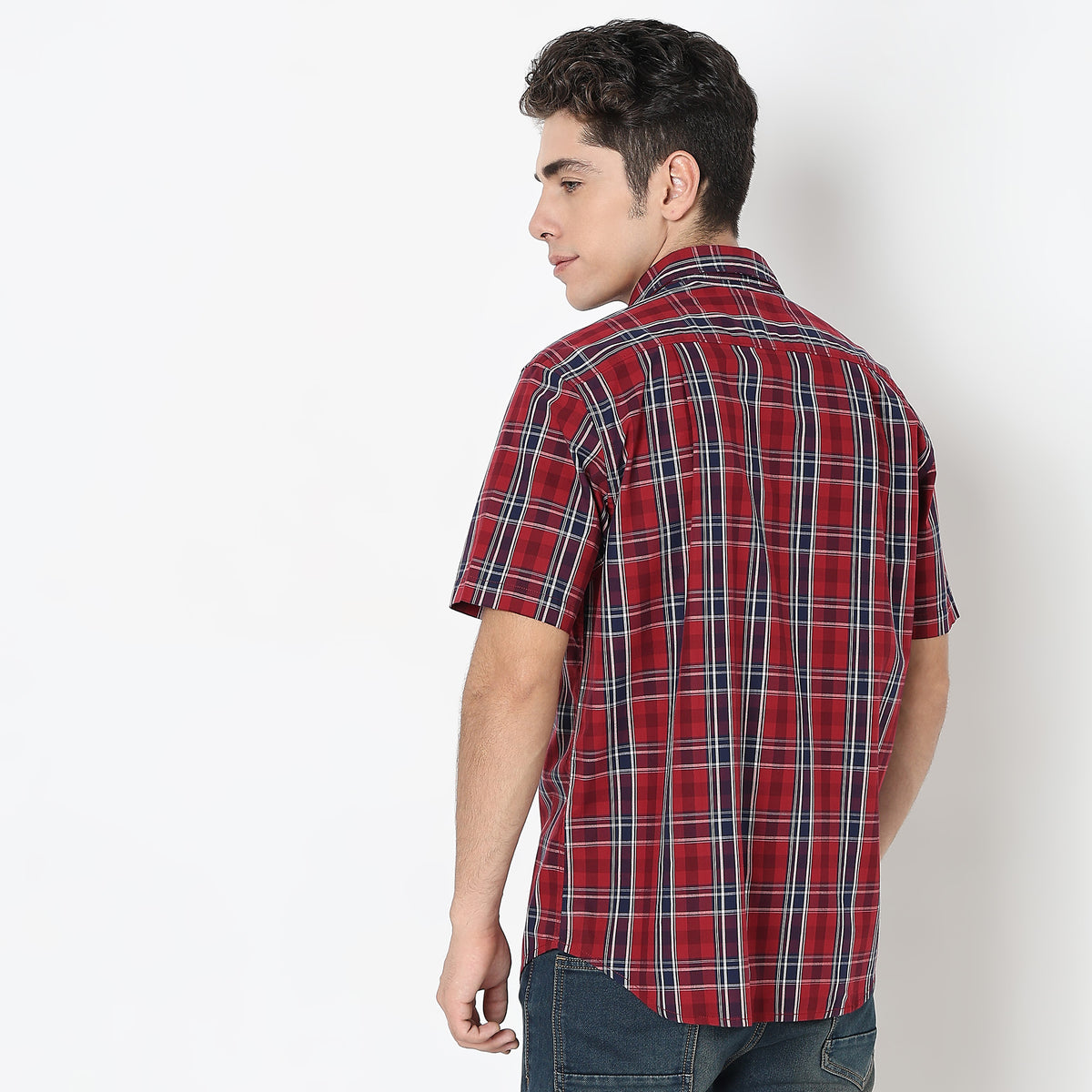 Regular Fit Checkered Shirt