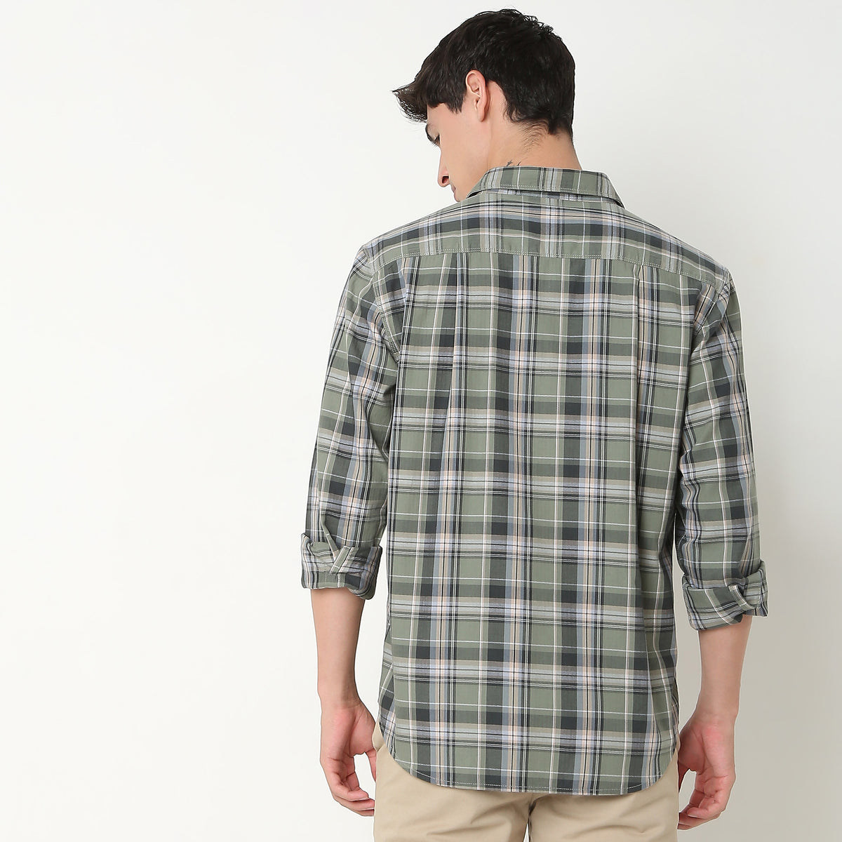 Regular Fit Checkered Shirt