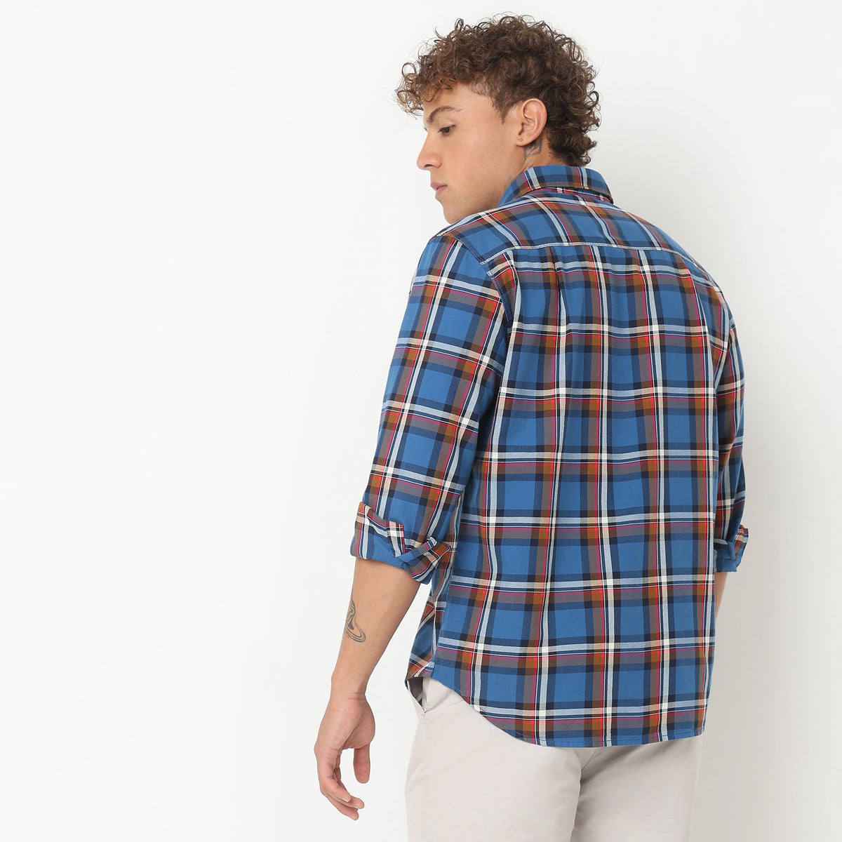 Regular Fit Checkered Shirt