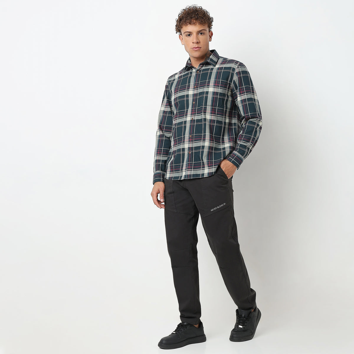 Regular Fit Checkered Shirt