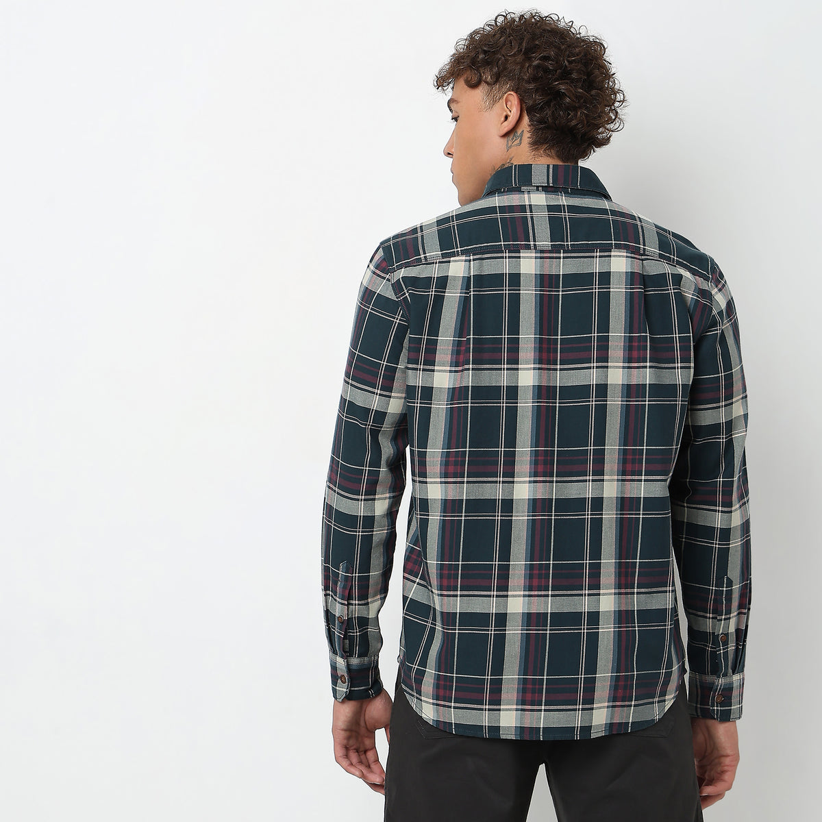 Regular Fit Checkered Shirt