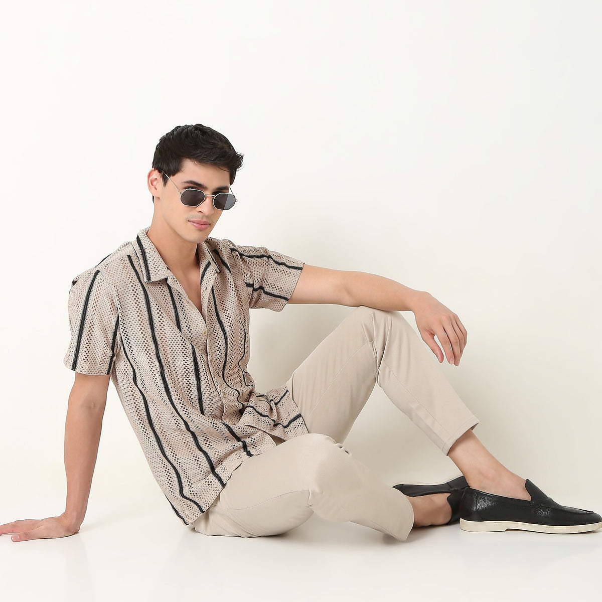 Regular Fit Striped Shirt