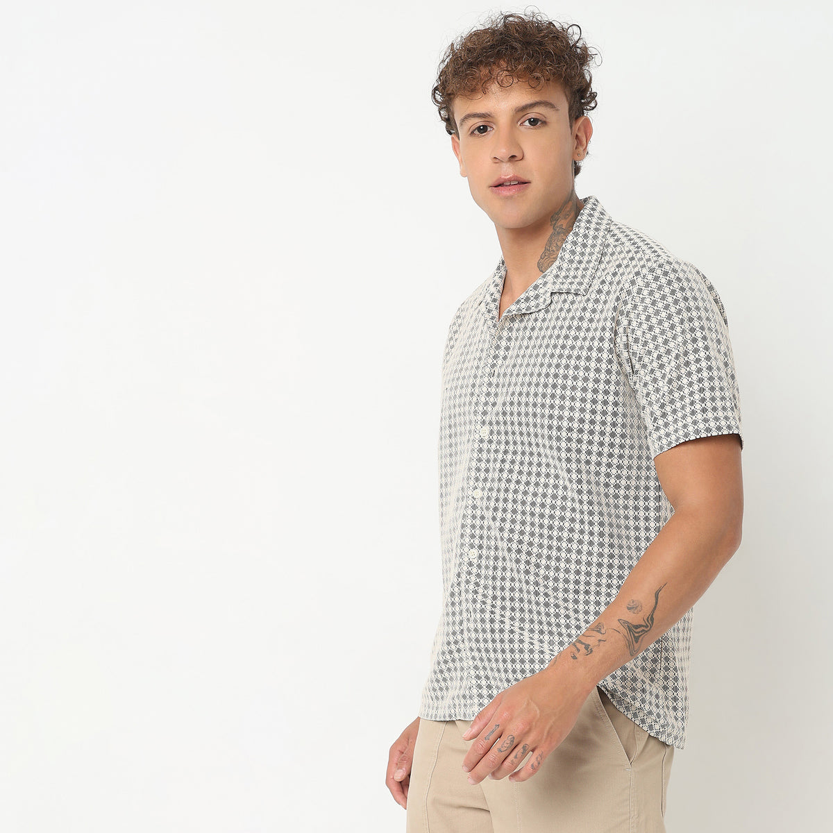 Regular Fit Striped Shirt