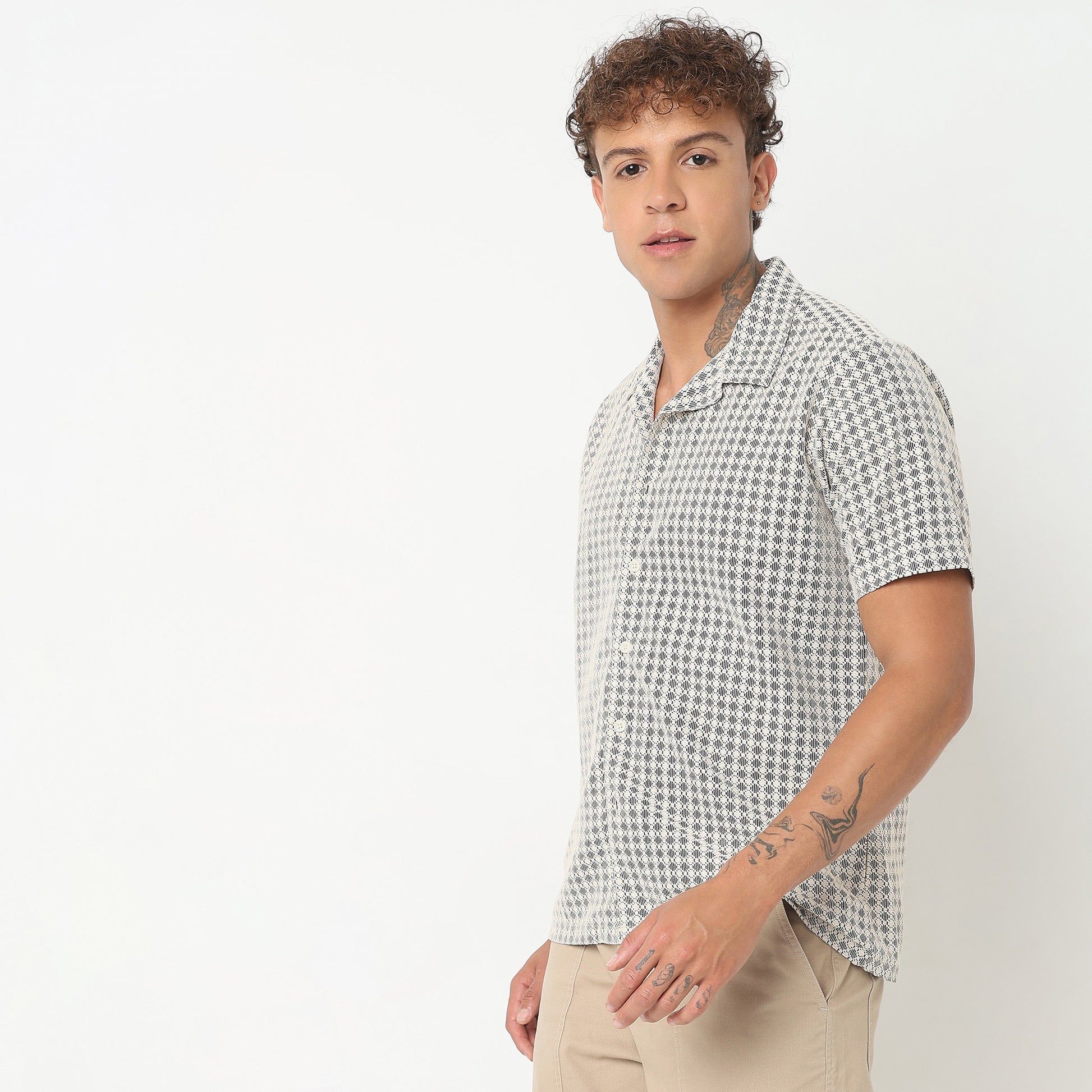 Regular Fit Striped Shirt