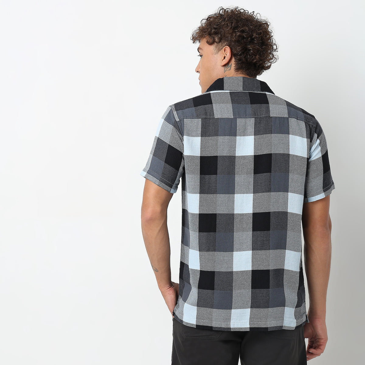 Regular Fit Checkered Shirt