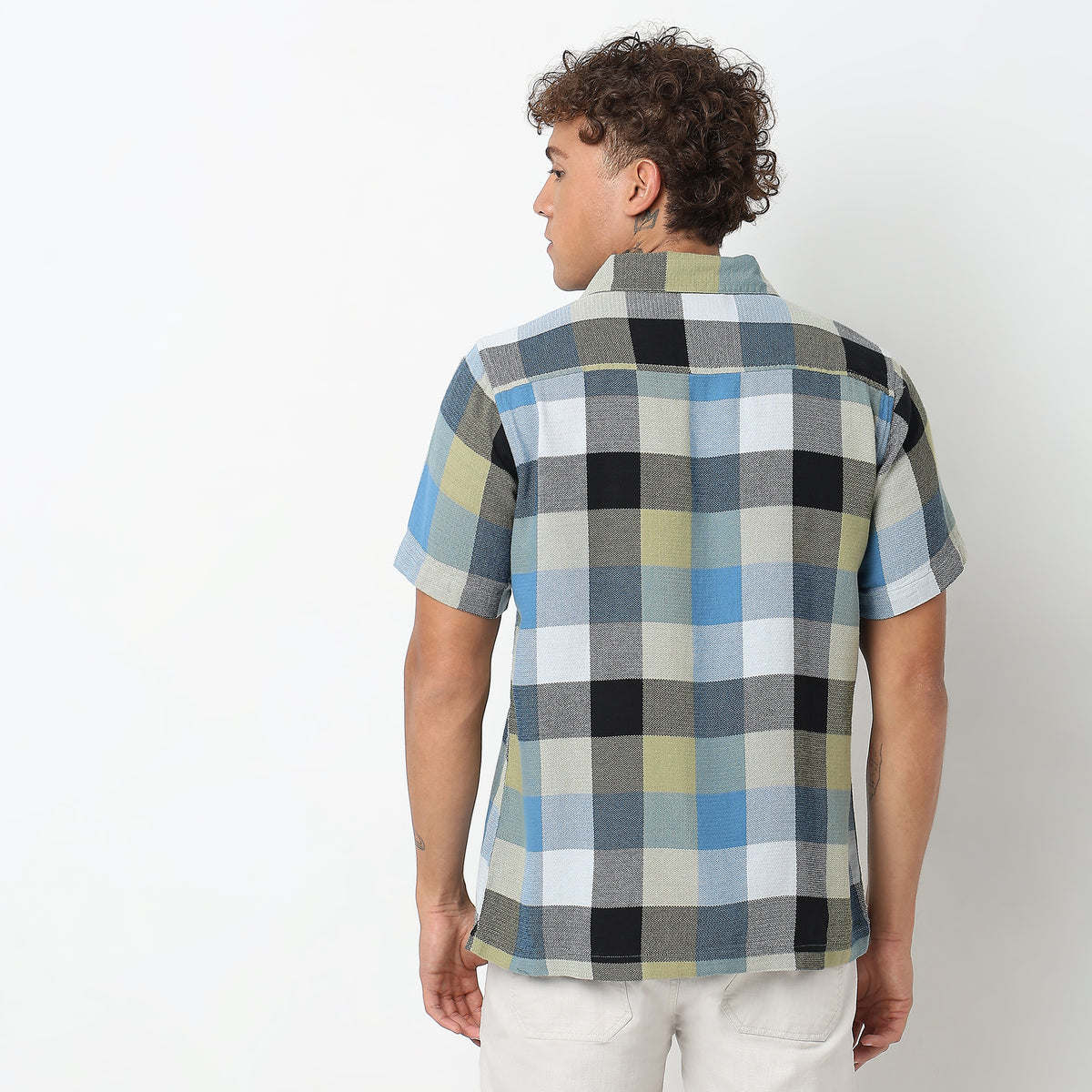 Regular Fit Checkered Shirt