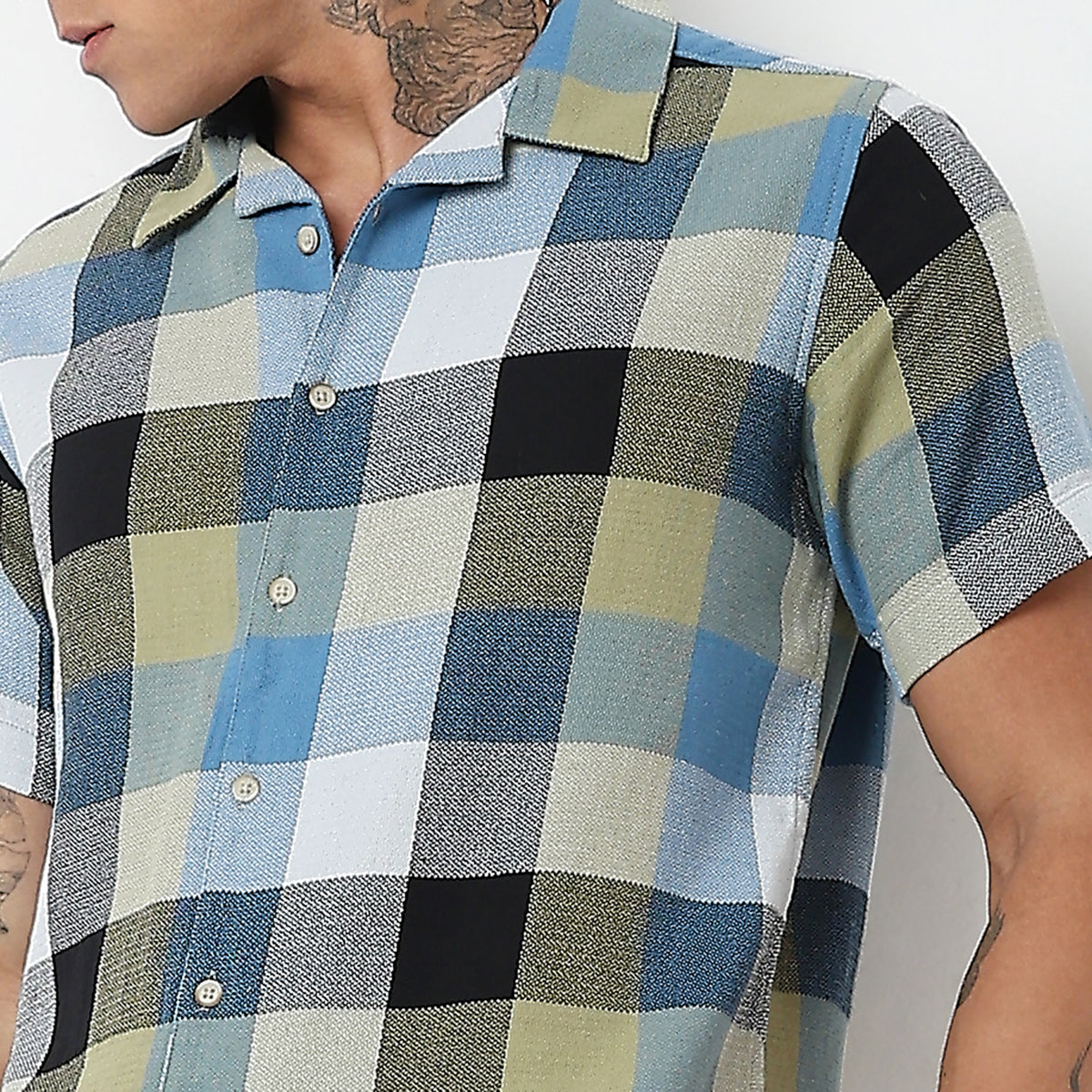 Regular Fit Checkered Shirt