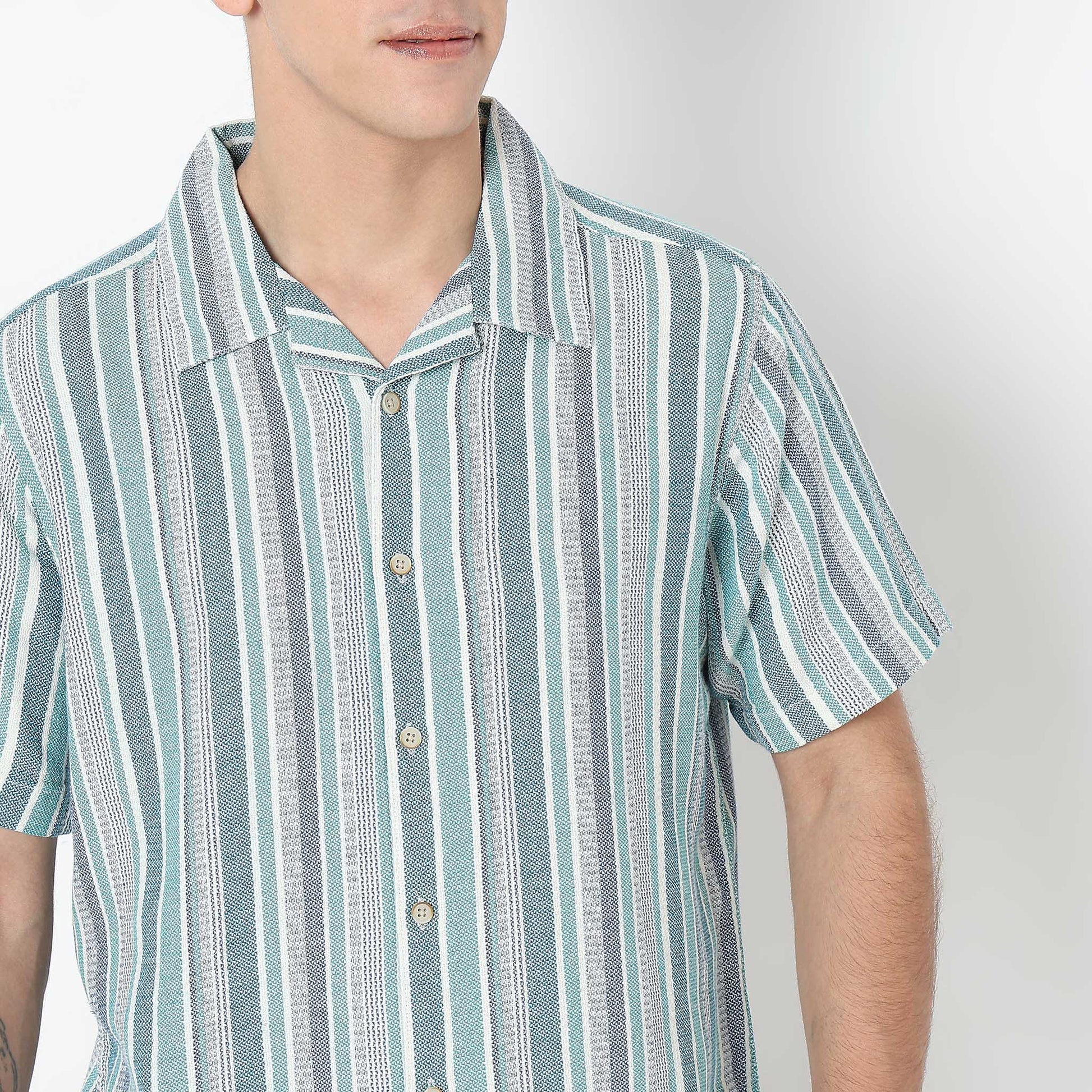 Regular Fit Striped Shirt