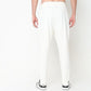 Regular Fit Solid Mid Rise Trackpants