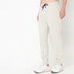 Regular Fit Solid Mid Rise Trackpants
