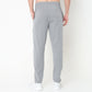 Regular Fit Solid Mid Rise Trackpants