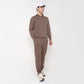 Regular Fit Solid Mid Rise Trackpants