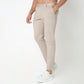 Regular Fit Solid Mid Rise Trousers