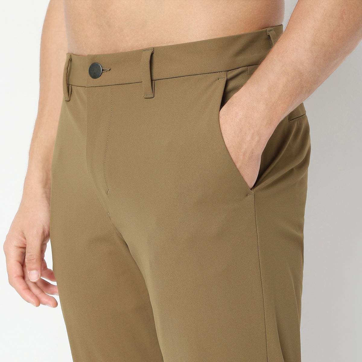 Anti Wrinkle 4-way Stretch Mid Rise Fluid-X Pants