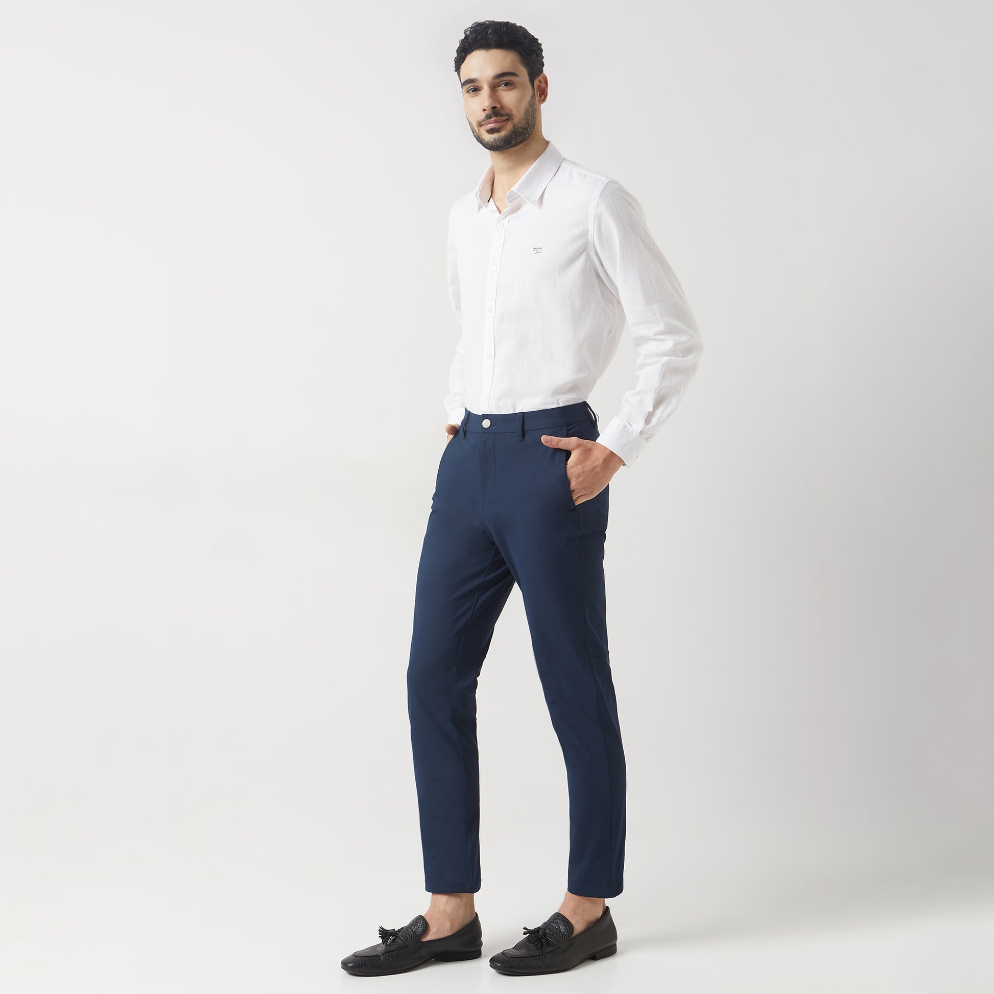 Anti Wrinkle 4-way Stretch Mid Rise Fluid-X Pants