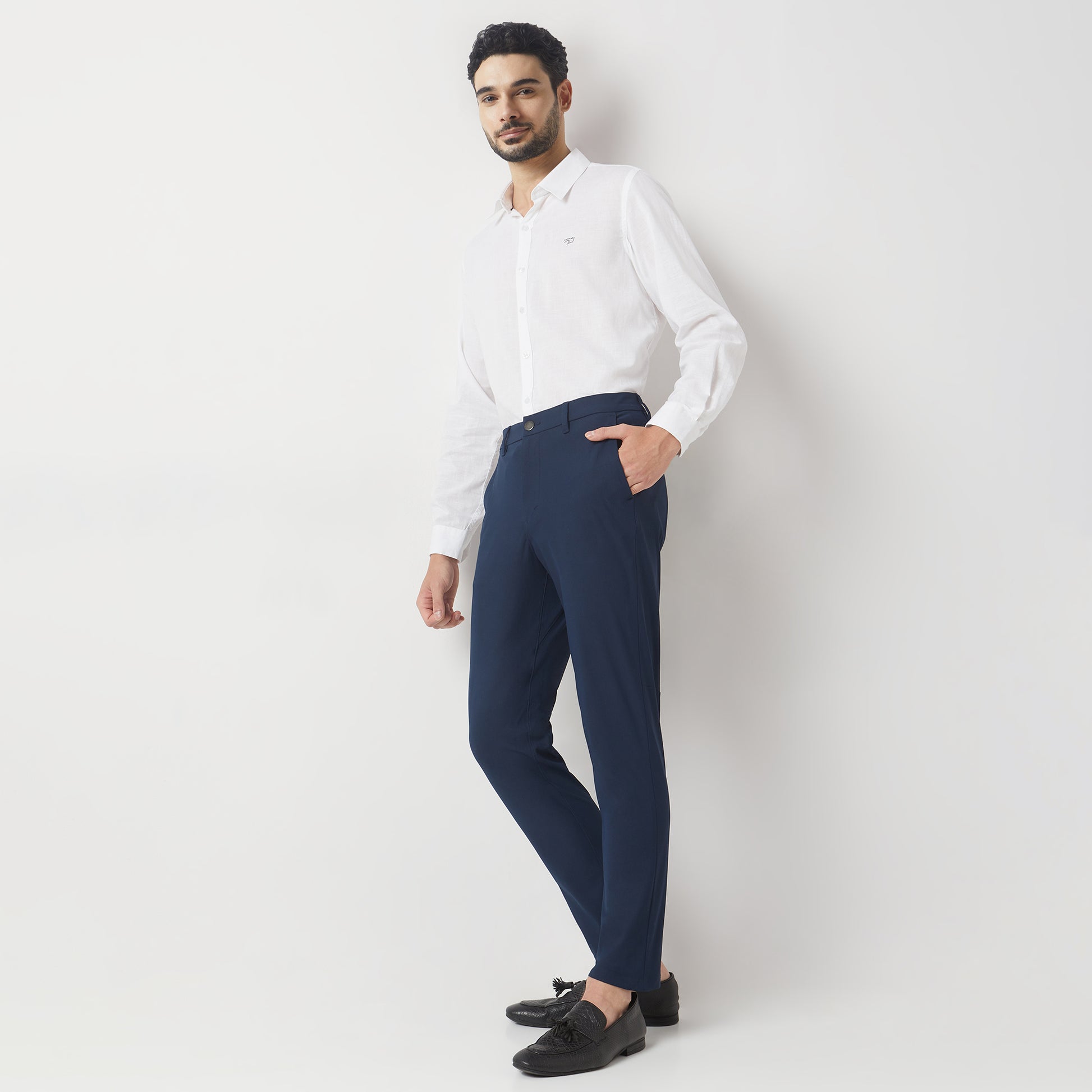 Anti Wrinkle 4-way Stretch Mid Rise Fluid-X Pants