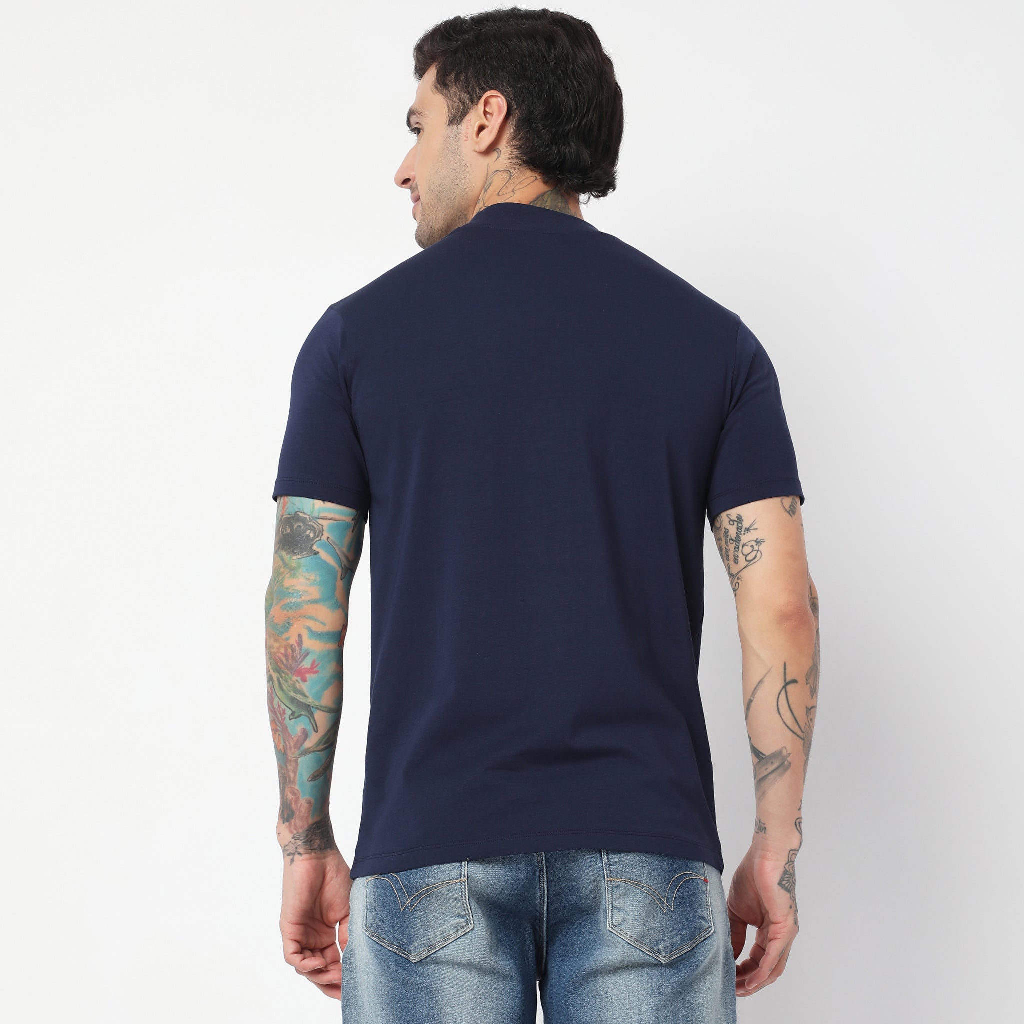 Slim Fit Solid T-Shirt