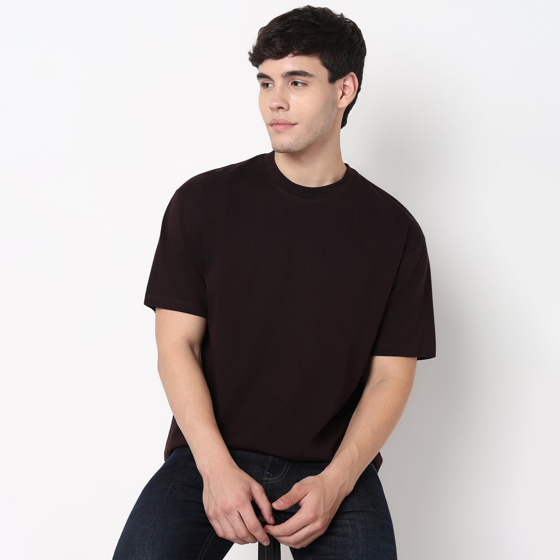 Oversize Solid T-Shirt