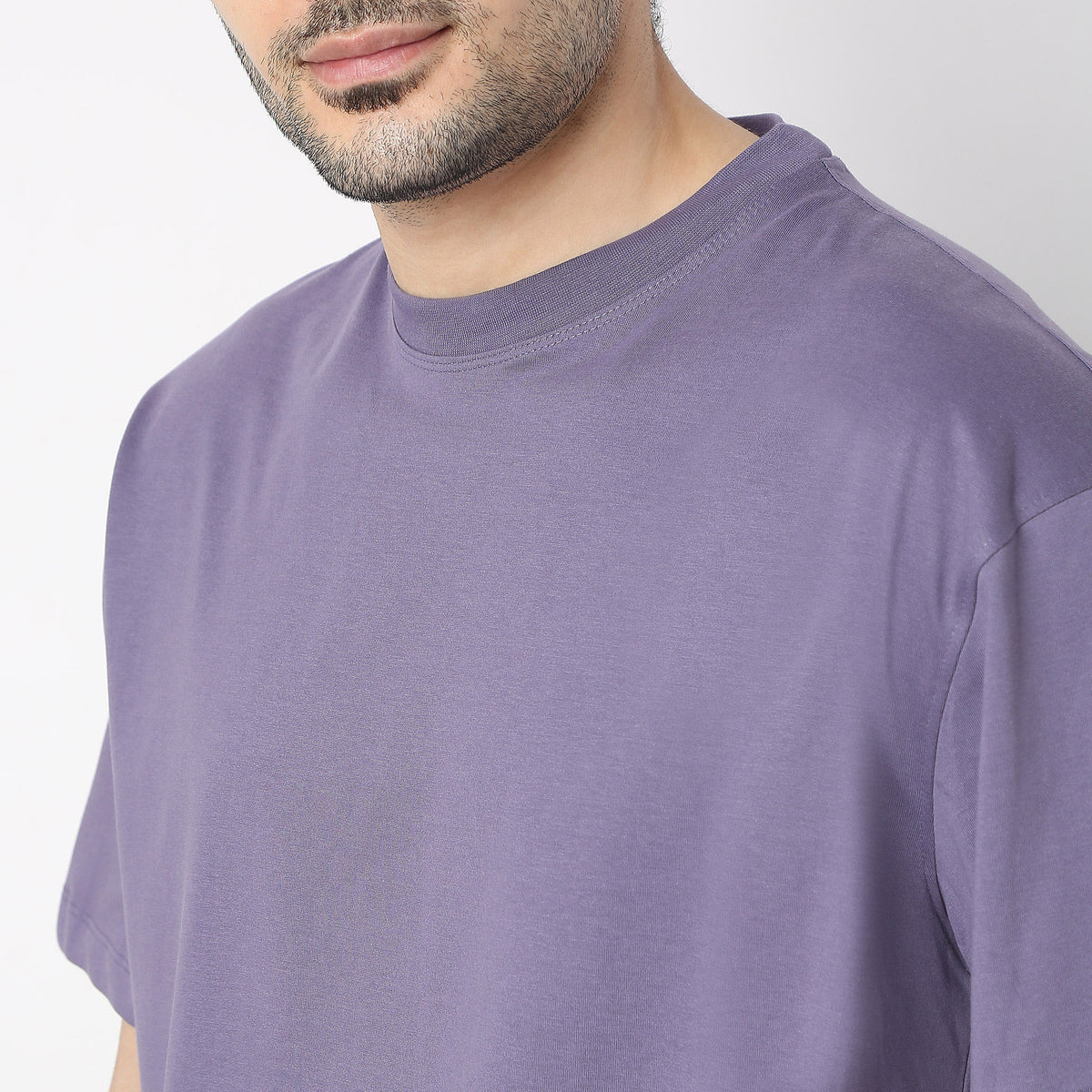 Oversize Solid T-Shirt