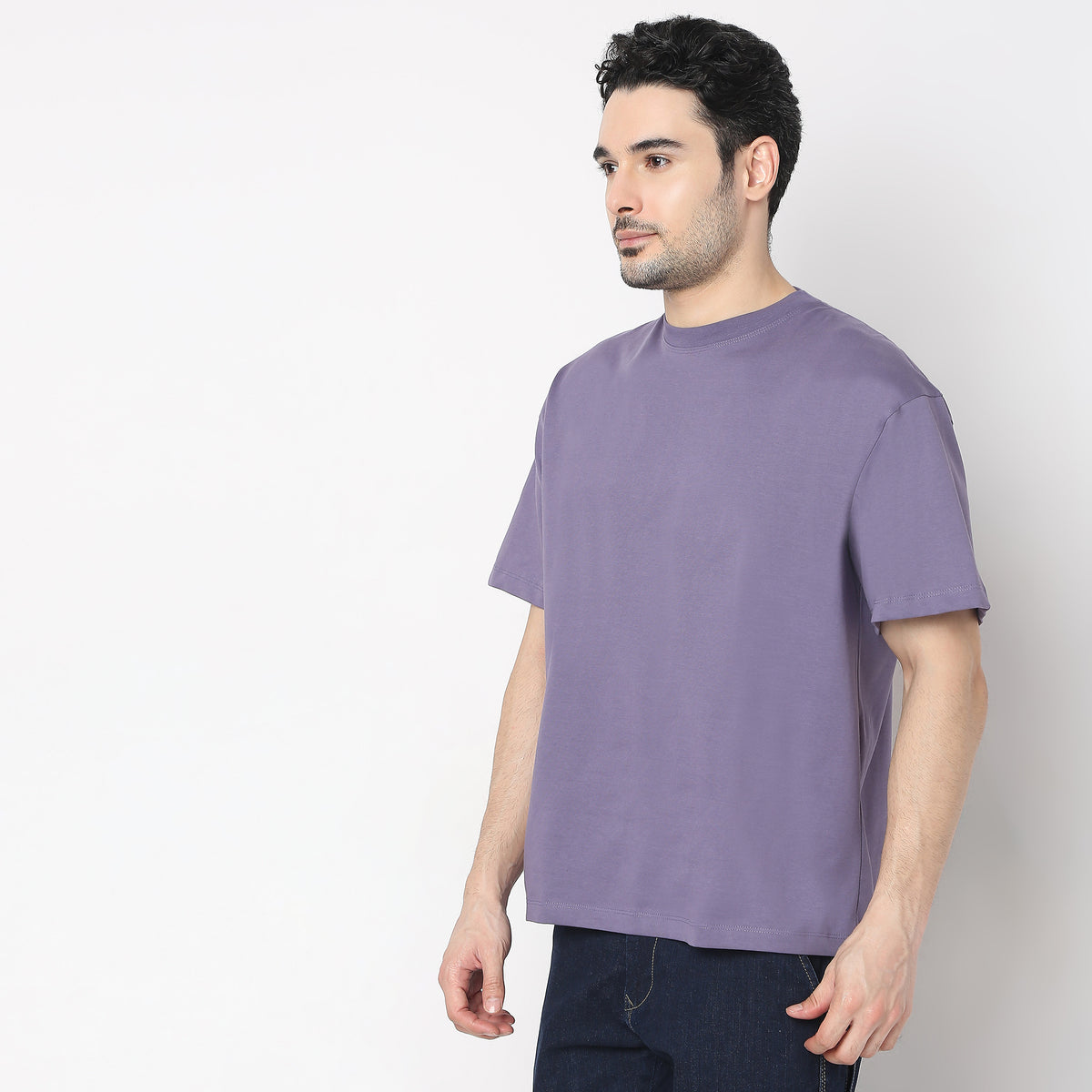 Oversize Solid T-Shirt