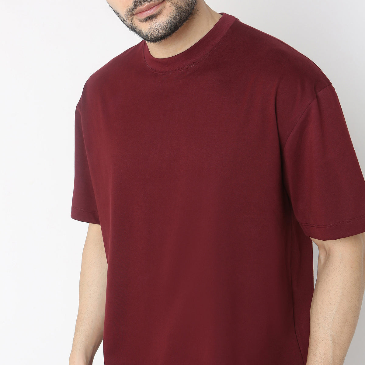 Oversize Solid T-Shirt