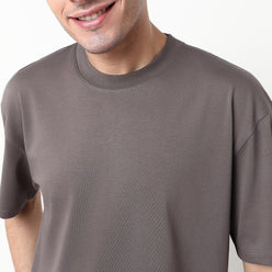 Oversize Solid T-Shirt