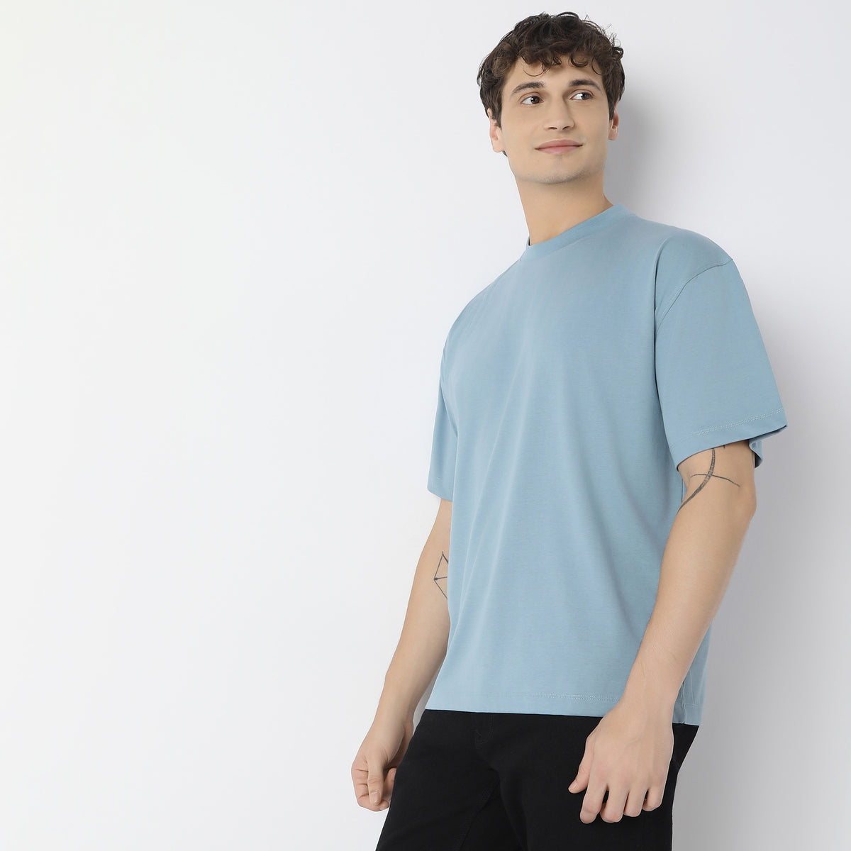 Oversize Solid T-Shirt