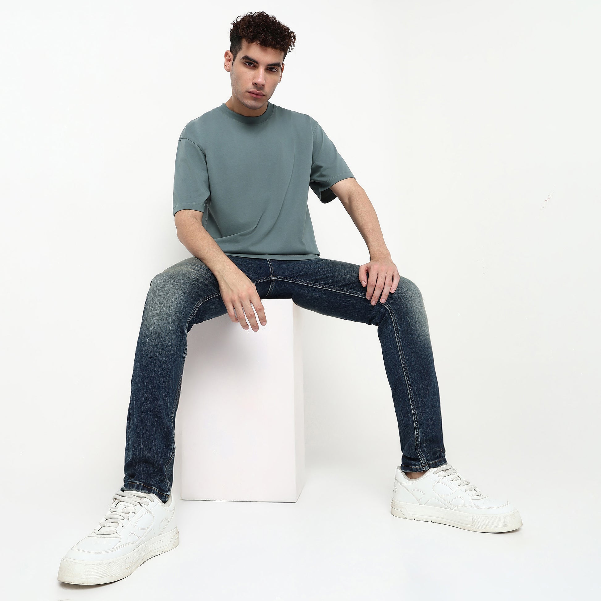 Oversize Solid T-Shirt