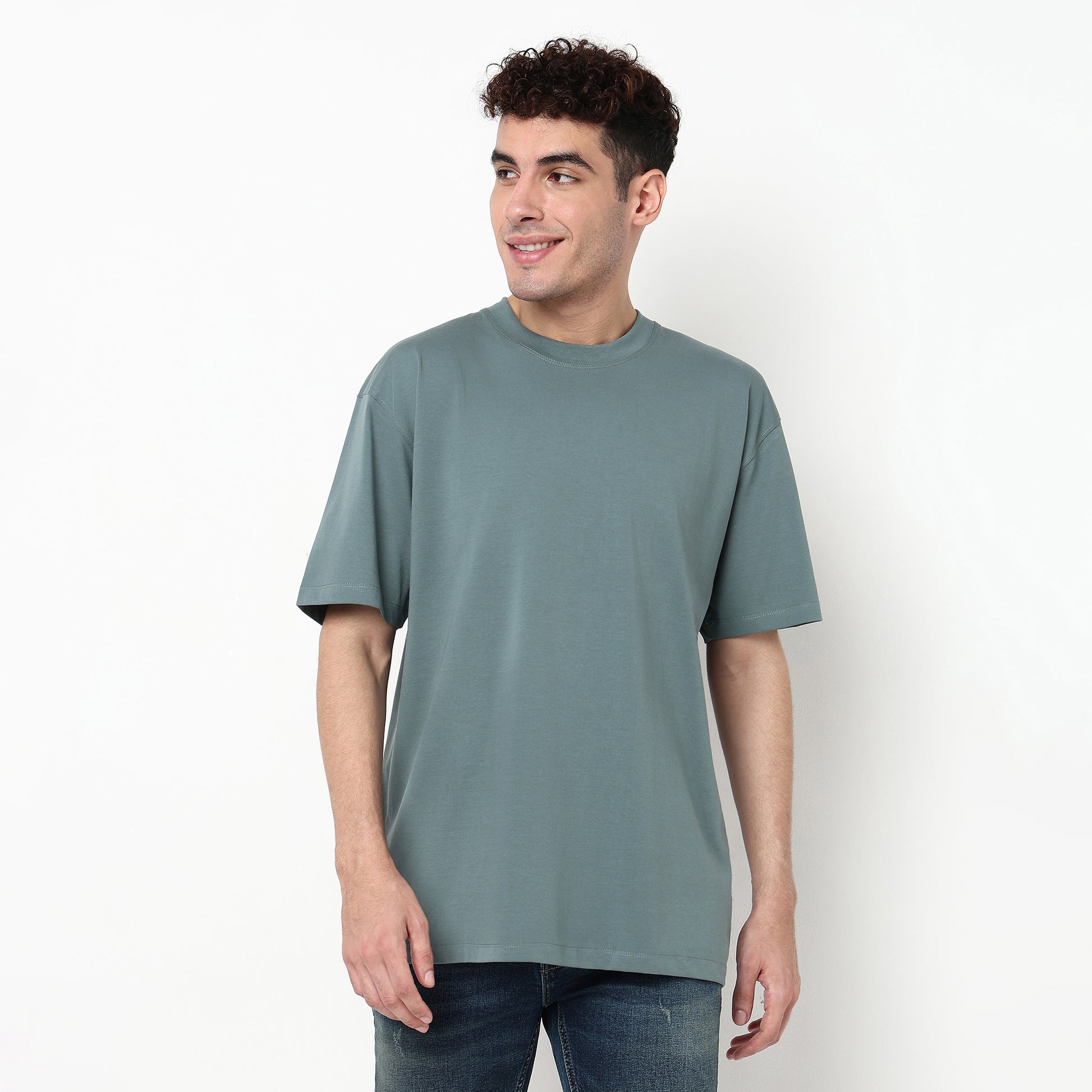 Oversize Solid T-Shirt