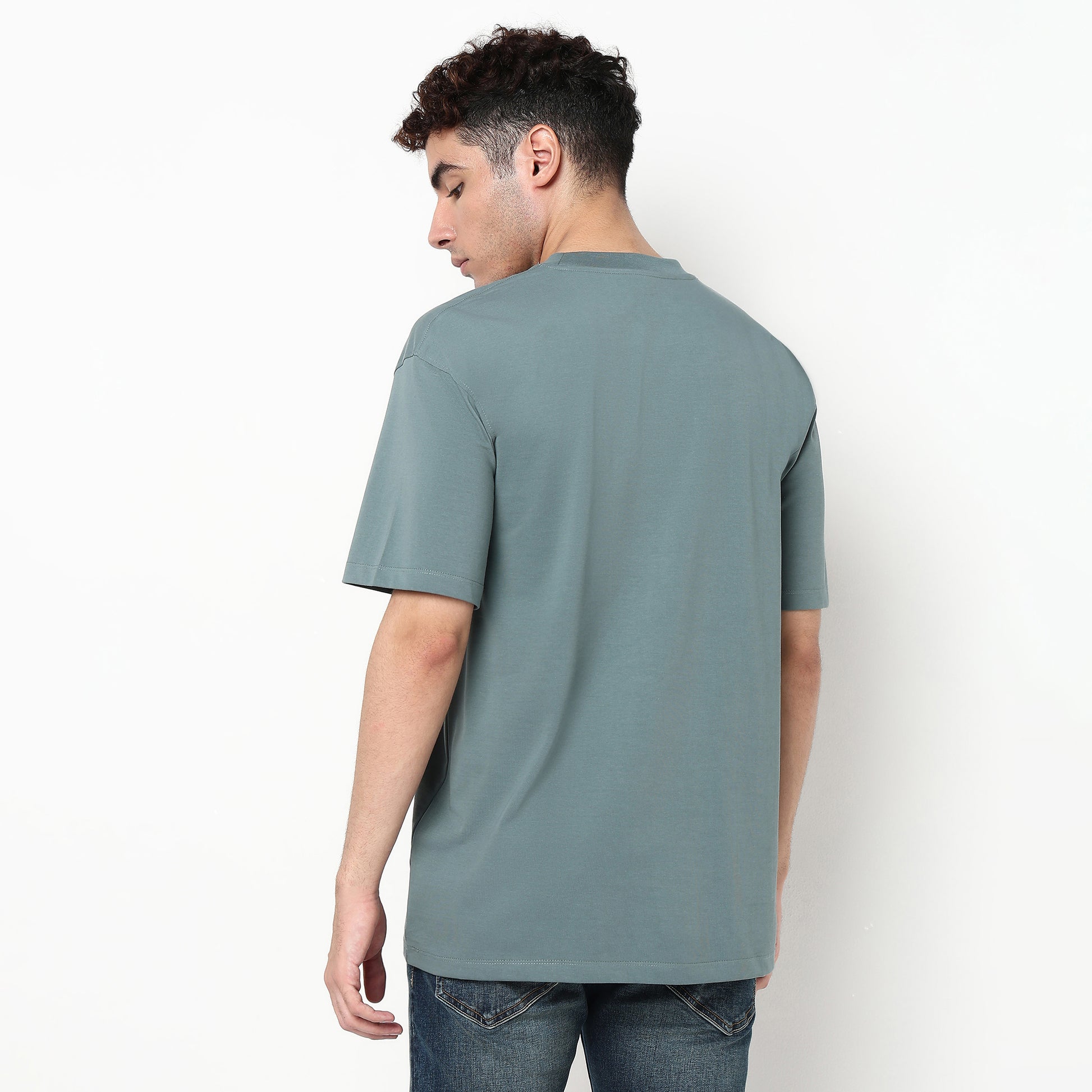 Oversize Solid T-Shirt