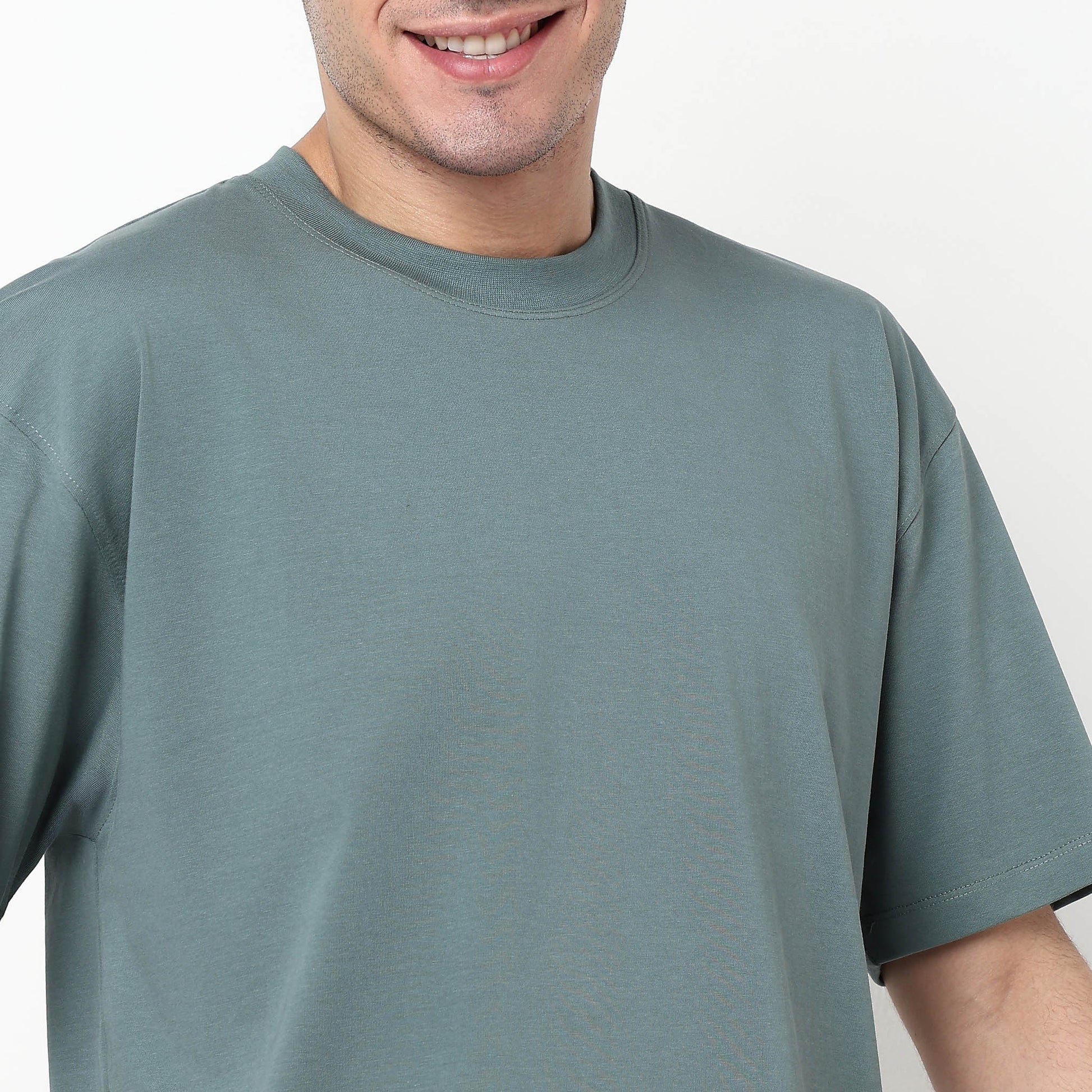 Oversize Solid T-Shirt