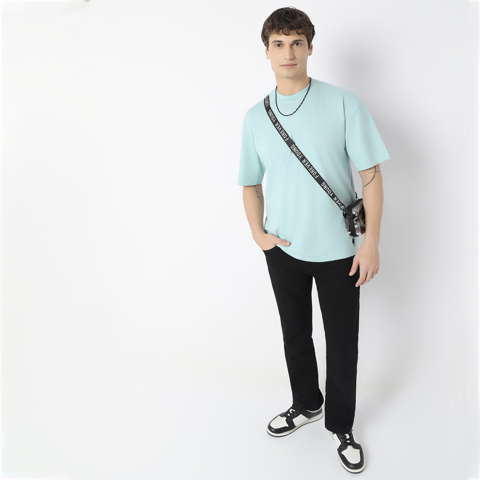 Oversize Solid T-Shirt