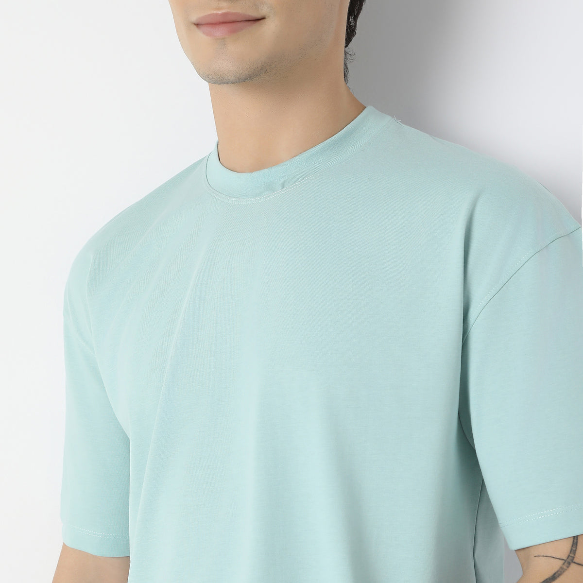 Oversize Solid T-Shirt