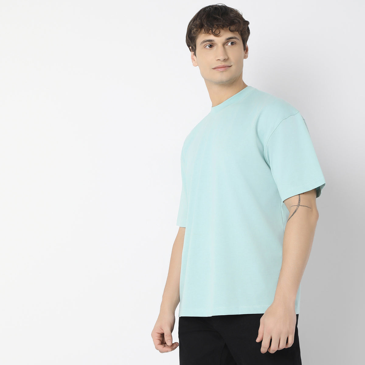 Oversize Solid T-Shirt