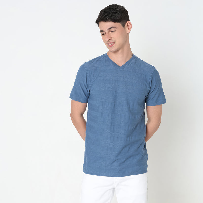 Regular Fit Structured T-Shirt