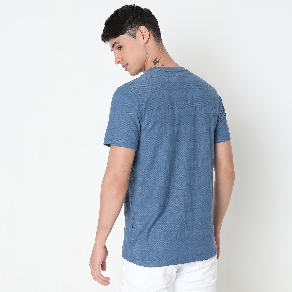 Regular Fit Structured T-Shirt