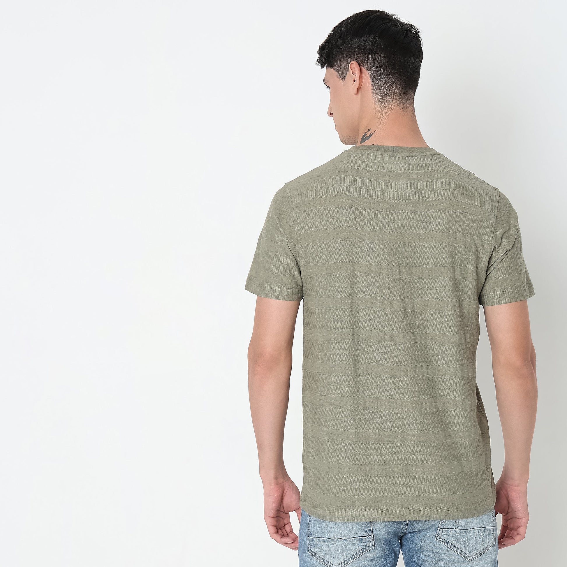 Regular Fit Structured T-Shirt