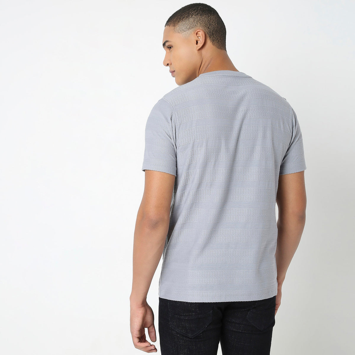 Regular Fit Structured T-Shirt